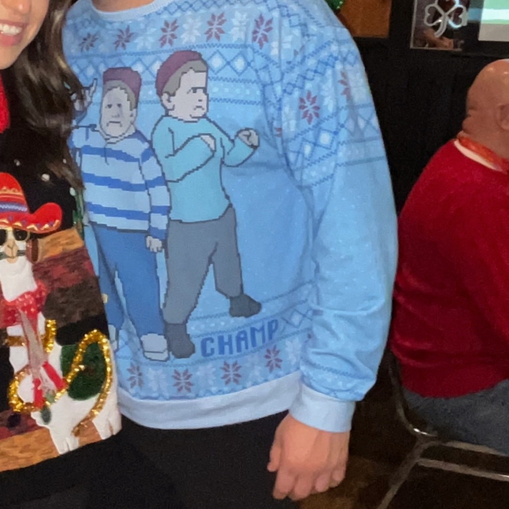 barstool hasbula Christmas sweater
